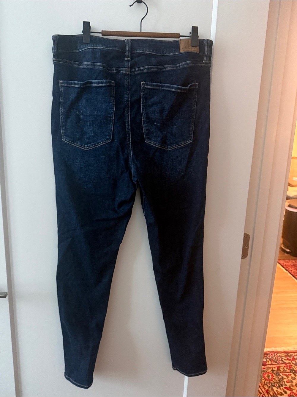 American Eagle Outfitters Indigo Super High-Waisted Jeggings - Picture 3 of 5